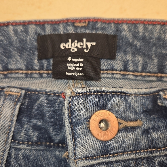Edgely by Maurices Women's High Rise Jeans Size 4 Regular Stretch - Picture 3 of 6